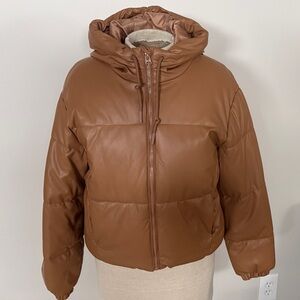 Love Tree Brown Bomber Jacket